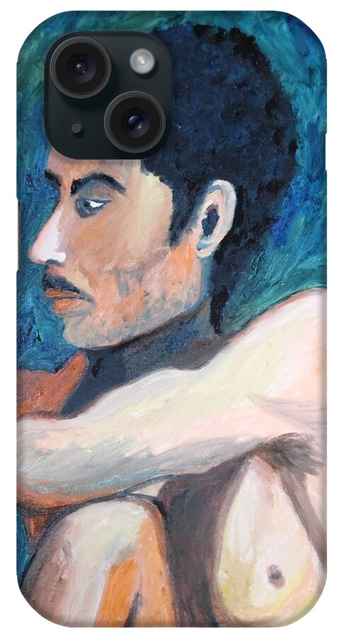 The Spaniard iPhone Case featuring the painting The Spaniard by Esther Newman-Cohen