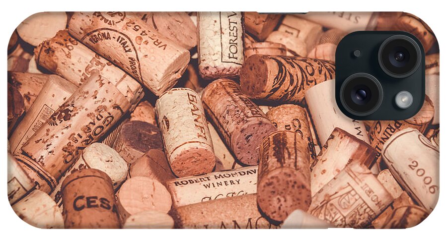 Wine Corks iPhone Case featuring the photograph The Spirit of Wine by Colleen Kammerer