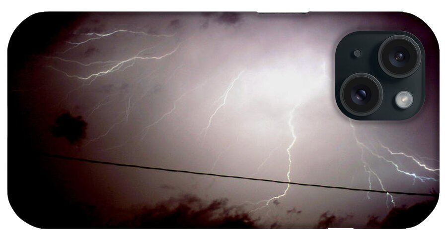 Sky iPhone Case featuring the photograph The Storm 2.3 by Joseph A Langley