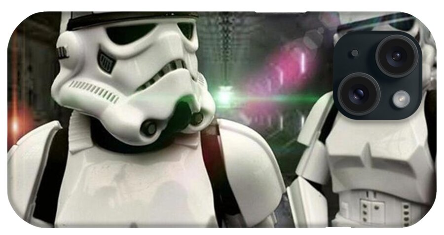  iPhone Case featuring the photograph The Stormtroopers Begin To Gather At by Russell Hurst