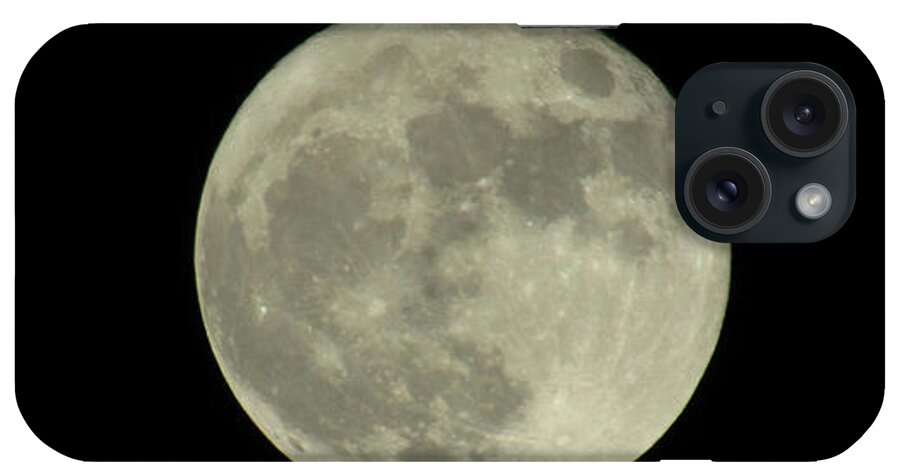 Supermoon iPhone Case featuring the photograph The Super Moon 3 by Robert Knight