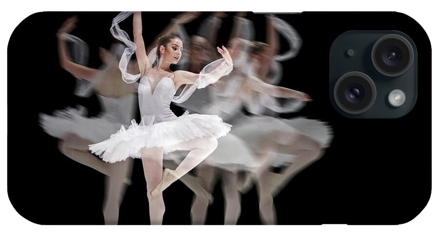 Ballet iPhone Case featuring the photograph The Swan Ballet dancer by Dimitar Hristov