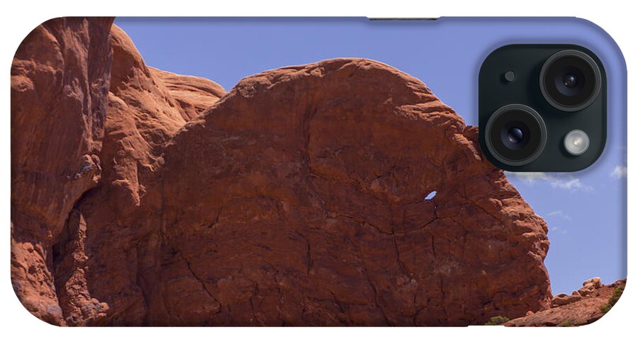 Rock iPhone Case featuring the photograph The Thing by Louise Magno