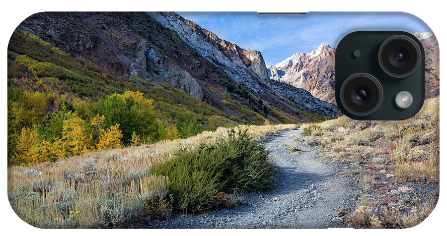 Eastern Sierra iPhone Case featuring the photograph The Trail To McGee Creek by Mimi Ditchie
