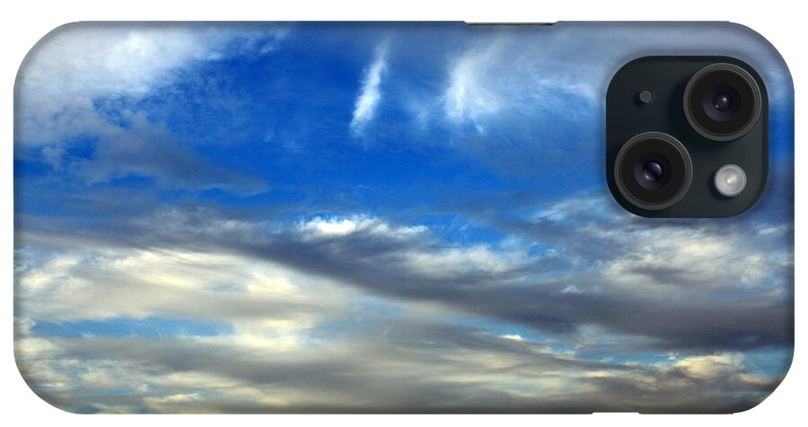 Heaven iPhone Case featuring the photograph The Twin Lights by Munir Alawi