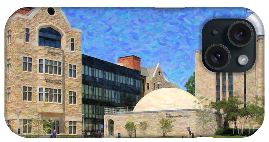 Stranahan Hall iPhone Case featuring the photograph The University of Toledo by Jack Schultz