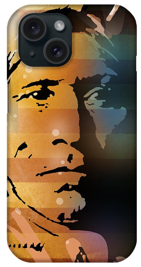 Native American iPhone Case featuring the painting The Vanishing American by Paul Sachtleben