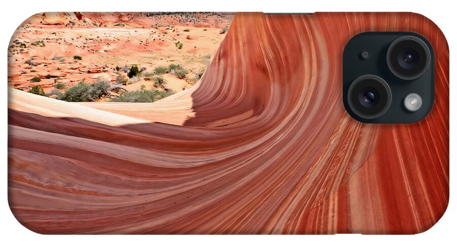 Coyote iPhone Case featuring the photograph The Wave III by Farol Tomson