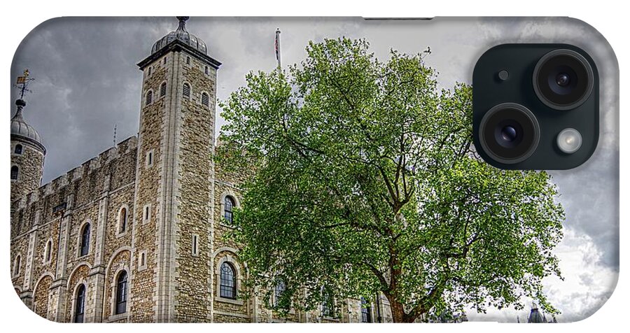 Tower Of London iPhone Case featuring the photograph The White Tower by Karen McKenzie McAdoo