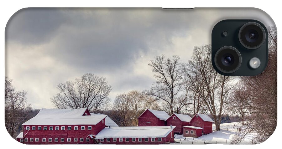 Agriculture iPhone Case featuring the photograph The Williams Farm by Susan Cole Kelly