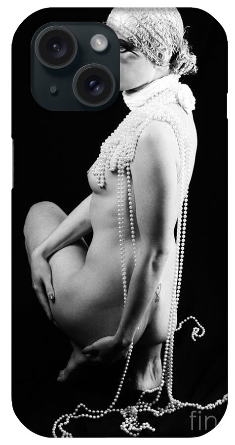 Pearls iPhone Case featuring the photograph Theater of jewels by Robert WK Clark