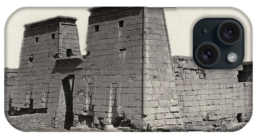 Thebes iPhone Case featuring the photograph Thebes Temple by Granger