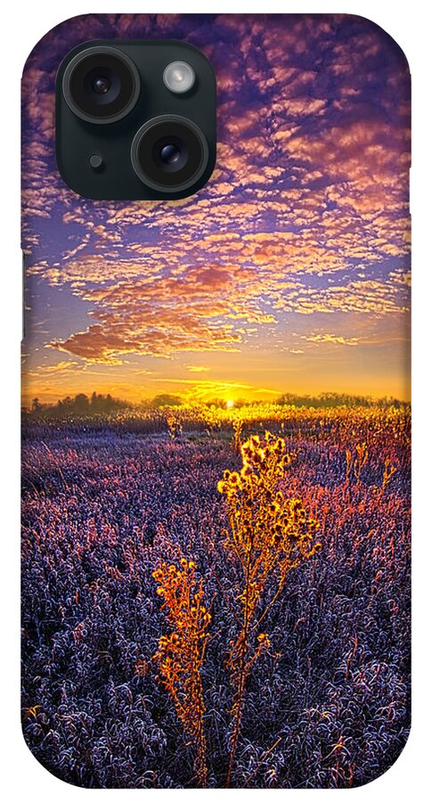 Travel iPhone Case featuring the photograph Their Voices Raised As One by Phil Koch