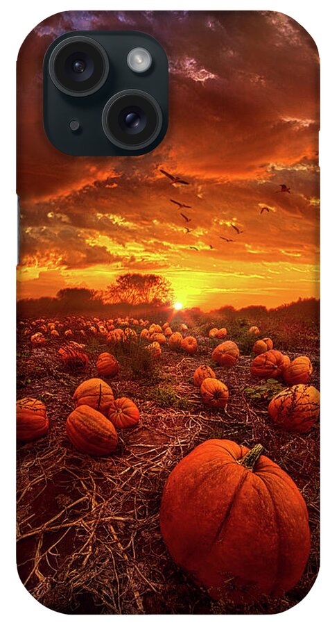 Halloween iPhone Case featuring the photograph This Our Town of Halloween by Phil Koch