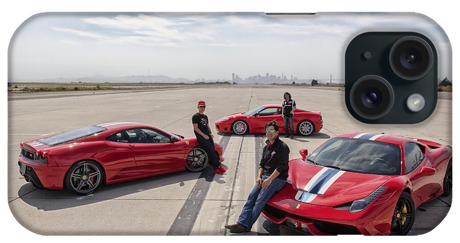 Ferrari iPhone Case featuring the photograph Three Amigos by ItzKirb Photography