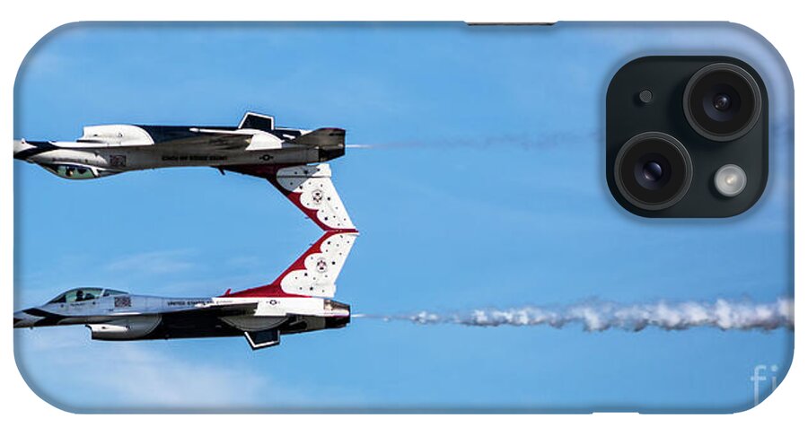Wings Over North Georgia iPhone Case featuring the photograph Thunderbird Mirror by Doug Sturgess
