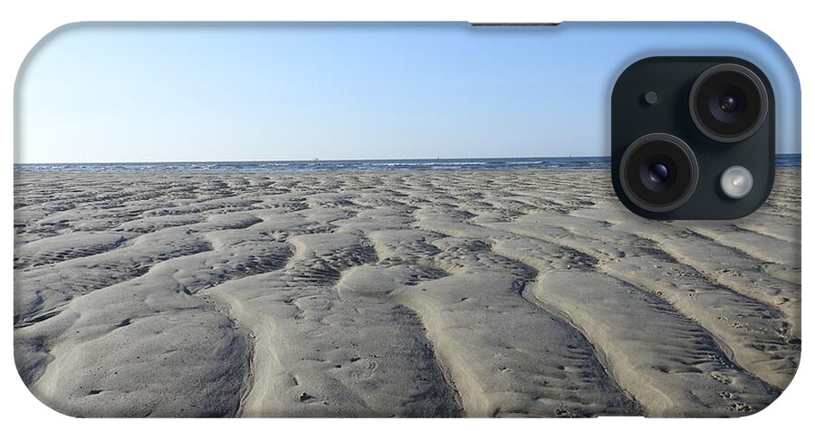 Sand iPhone Case featuring the photograph Tidal Abstracts by Jan Gelders
