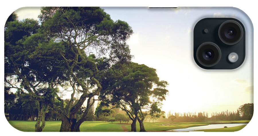 Princeville Makai Golf Club iPhone Case featuring the photograph 'Til I'm In Your Arms Again by Laurie Search