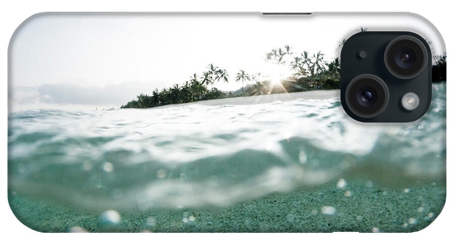 Submerged iPhone Case featuring the photograph Tiny Bubbles by Sean Davey