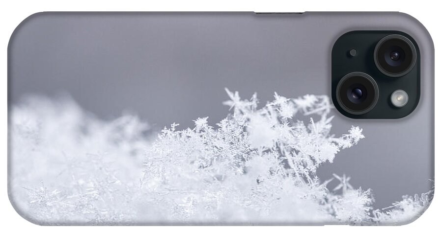 Snow iPhone Case featuring the photograph Tiny Worlds I by Ana V Ramirez