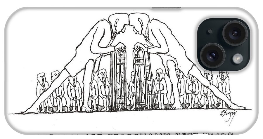 Alpha iPhone Case featuring the drawing Tis the Season by R Allen Swezey