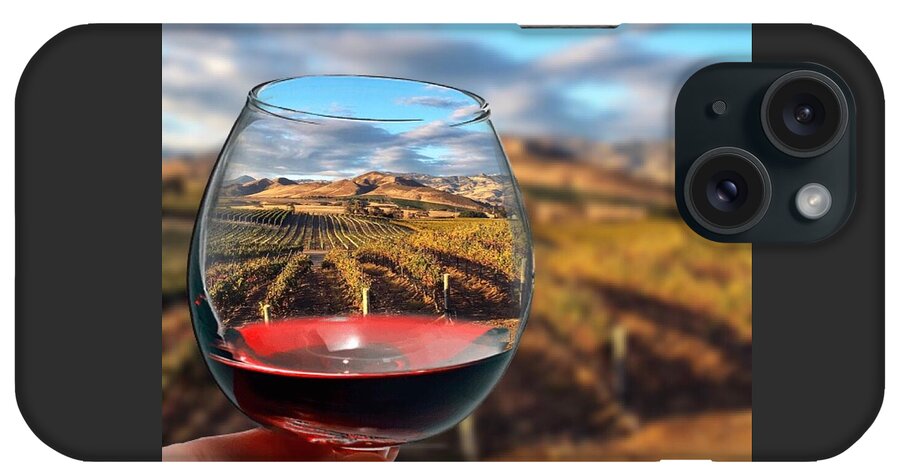 Wine iPhone Case featuring the photograph Toast to the Wine Country by Doris Aguirre