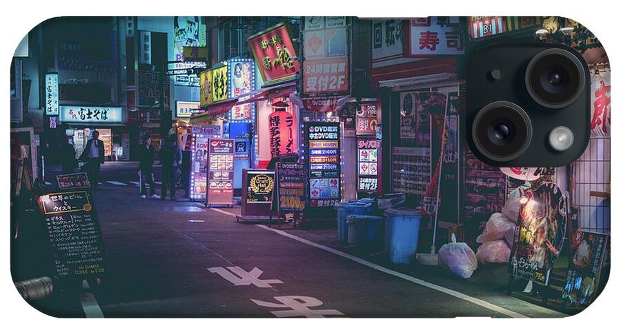 Tokyo iPhone Case featuring the photograph Tokyo Side Streets, Japan by Perry Rodriguez
