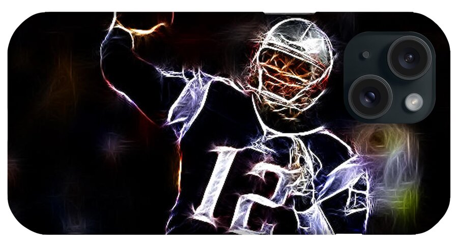 Tom Brady - New England Patriots iPhone Case featuring the photograph Tom Brady - New England Patriots by Paul Ward
