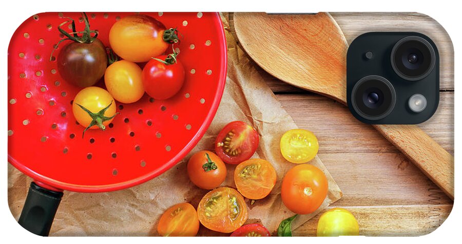 Tomatoes iPhone Case featuring the photograph Tomato Still Life 1 by Rebecca Cozart