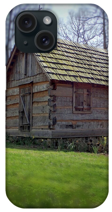 Country iPhone Case featuring the photograph Tom's Country Church and School by Nicole Angell