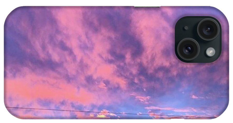 Natureonly iPhone Case featuring the photograph Tonight's Sunset Over Tesco :)
#view by John Edwards
