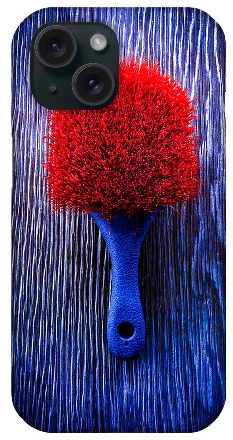 Brush iPhone Case featuring the photograph Tools On Wood 57 by YoPedro