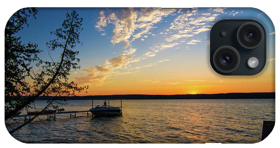 Torch Lake iPhone Case featuring the photograph Torch Lake 3688 by Jana Rosenkranz