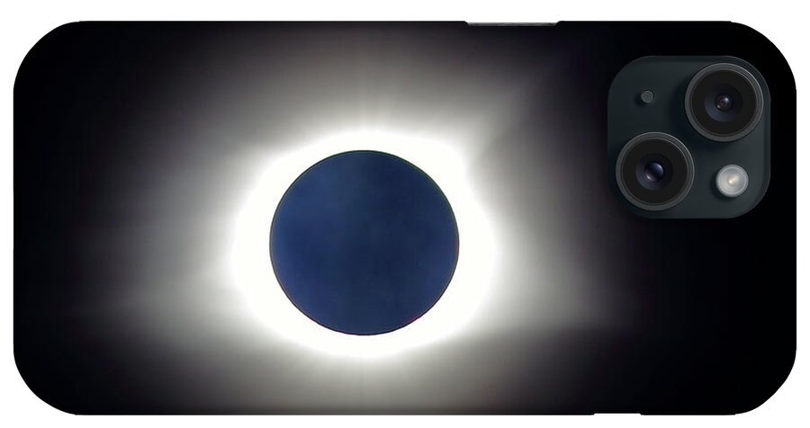 Eclipse iPhone Case featuring the photograph Blue Moon by Daniel Reed