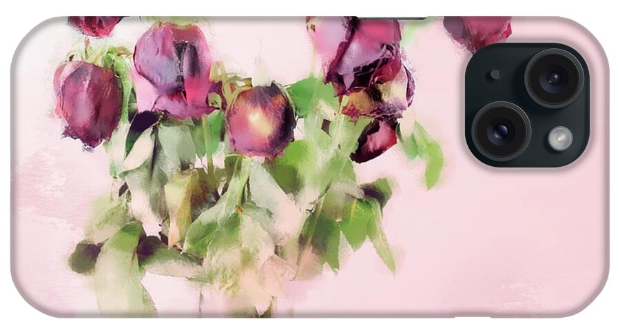 Rose iPhone Case featuring the mixed media Touchable by Betty LaRue