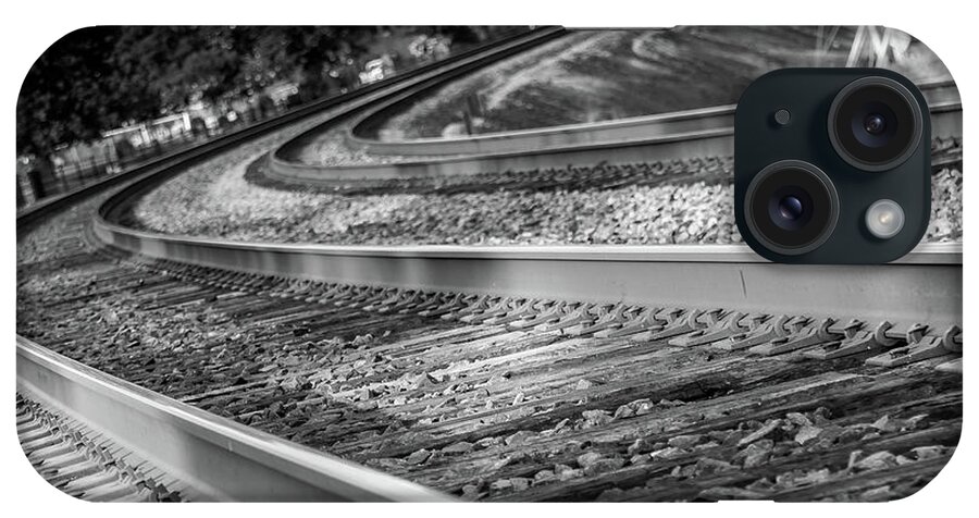 Train iPhone Case featuring the photograph Tracks Through Historic Buford by Doug Camara