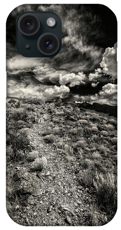 Landscape iPhone Case featuring the photograph Trail to the Clouds by Michael McKenney