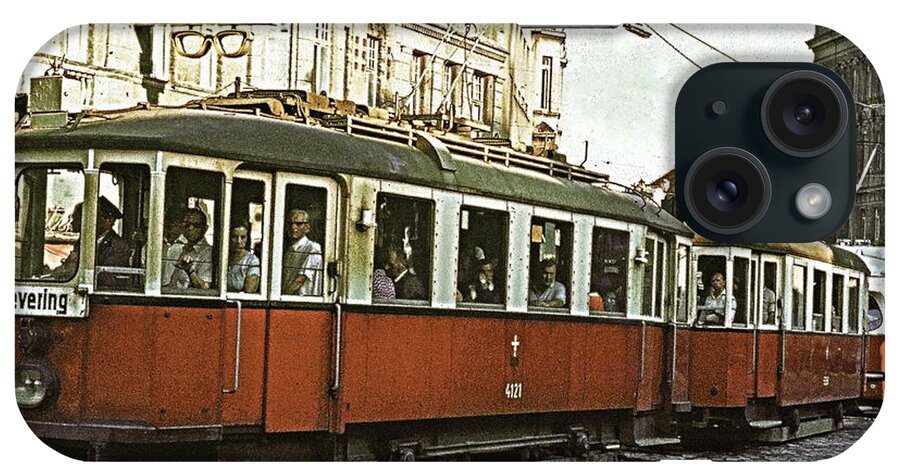 Vienna iPhone Case featuring the photograph Tram To Sievering by Ira Shander