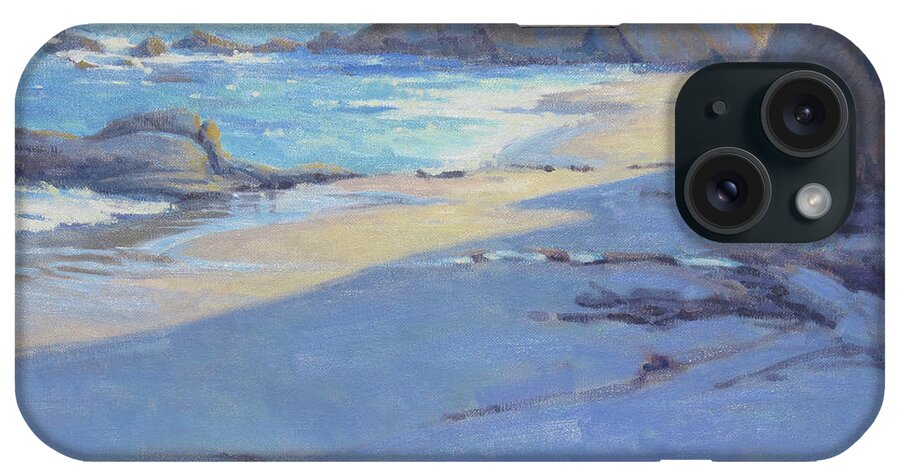 Laguna iPhone Case featuring the painting Tranquility by Konnie Kim