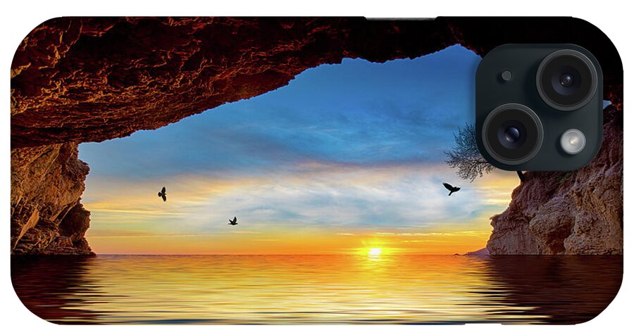 Sunset iPhone Case featuring the photograph Tranquility by Mimi Ditchie