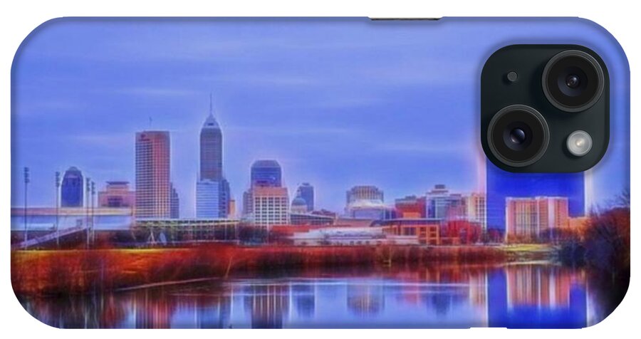 Naptown iPhone Case featuring the photograph #travel #usa #midwest #indiana by David Haskett II