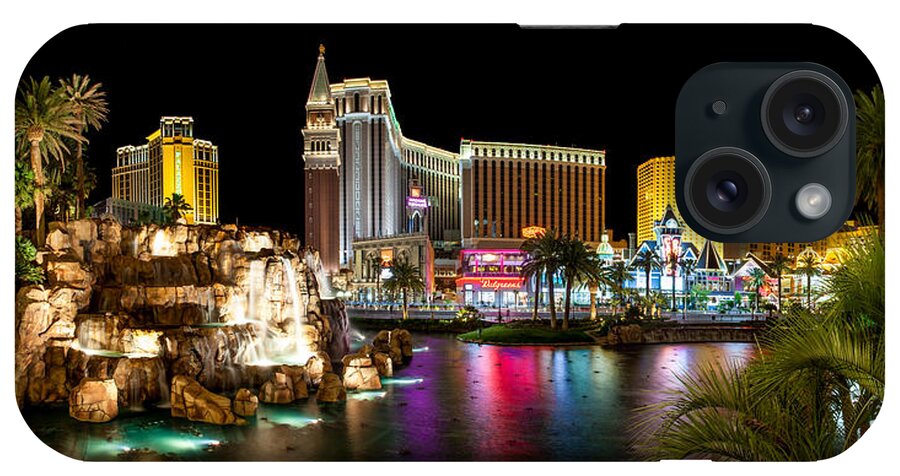 Las Vegas iPhone Case featuring the photograph Treasure Island View by Az Jackson