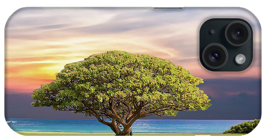 Tree Of Life iPhone Case featuring the painting Tree of Life by Harry Warrick