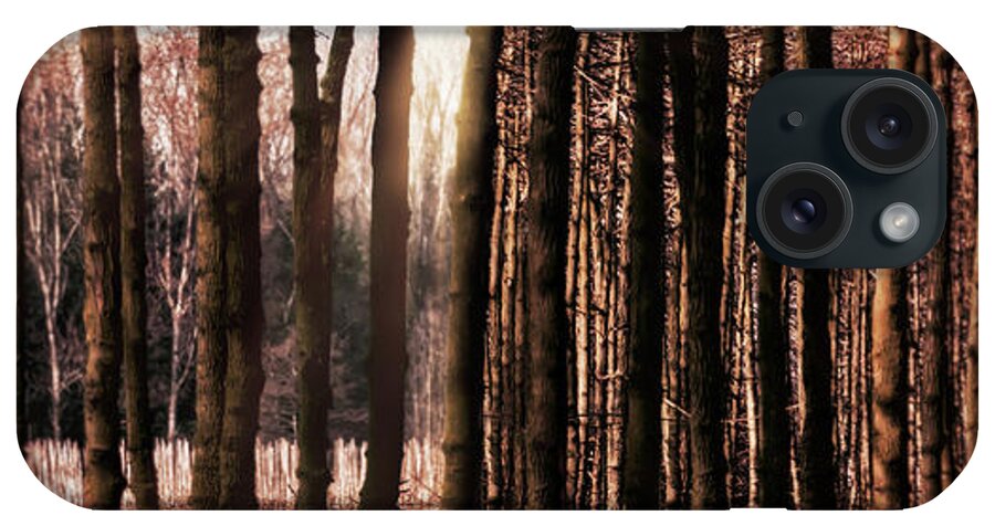 Trees iPhone Case featuring the photograph Trees Gathering by Wim Lanclus