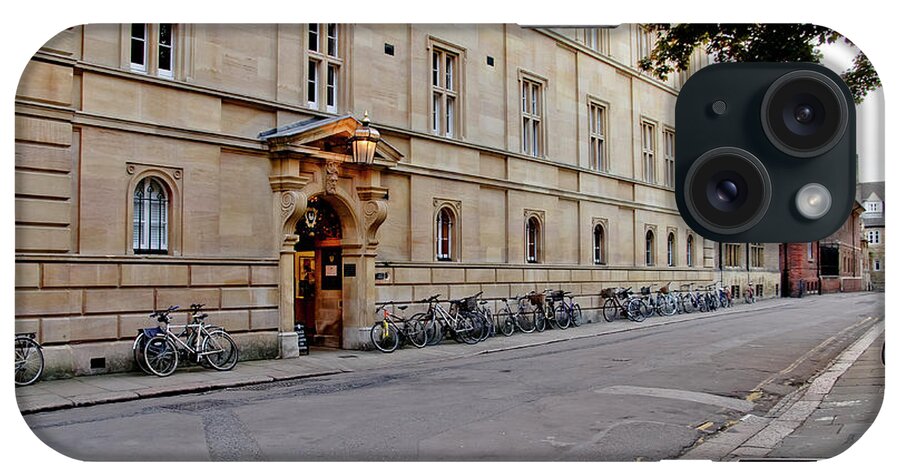 Cambridge iPhone 15 Case featuring the photograph Trinity hall in the evening. Cambridge. by Elena Perelman