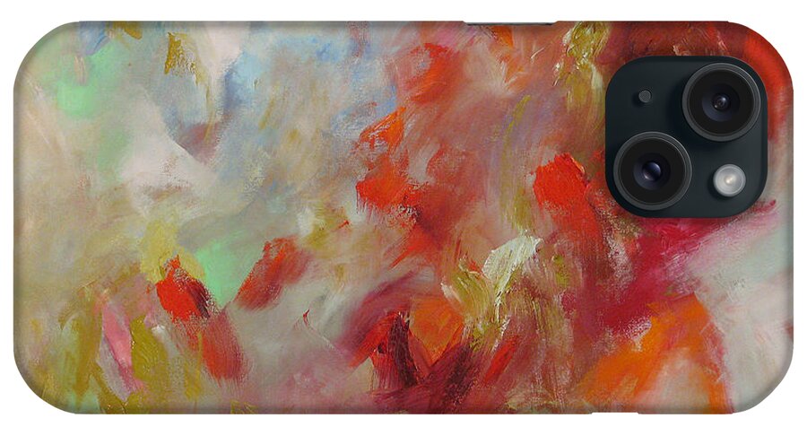 Art iPhone Case featuring the painting Triumph by Linda Monfort