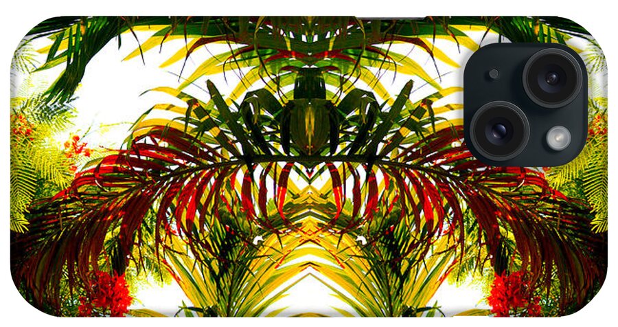 Susan Vineyard iPhone Case featuring the photograph Tropical Kaleidoscope by Susan Vineyard