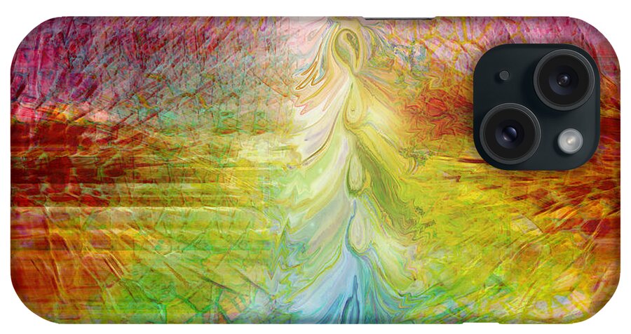 Digital Art iPhone Case featuring the digital art True Colors by Linda Sannuti
