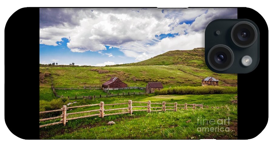 True Grit Ranch iPhone Case featuring the photograph True Grit Ranch by Imagery by Charly