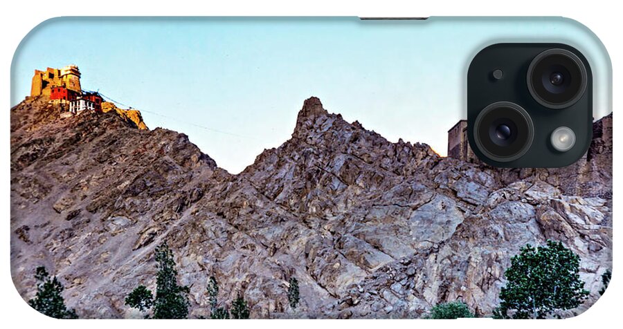 Steve Harrington iPhone Case featuring the photograph Tsemo Fort - Ladakh by Steve Harrington